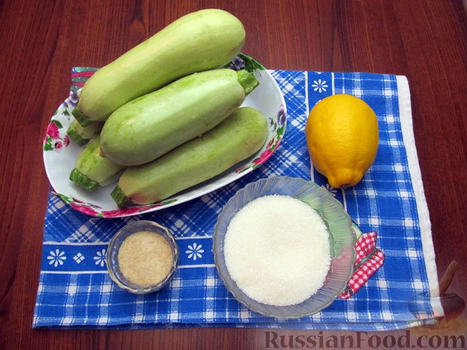 Фото приготовления рецепта: Желе из кабачков - шаг №1