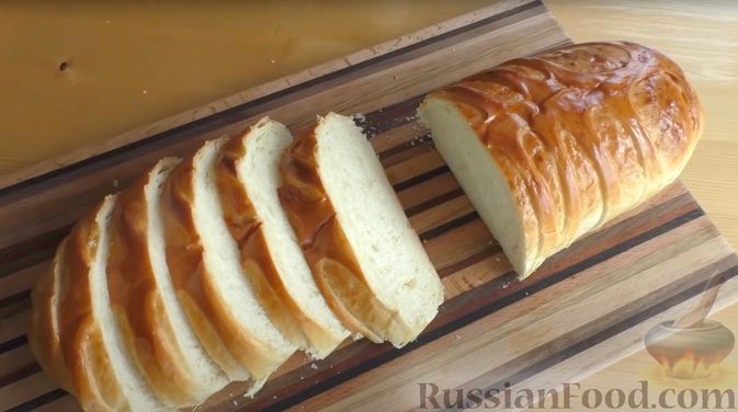 Фото к рецепту: Молочный хлеб