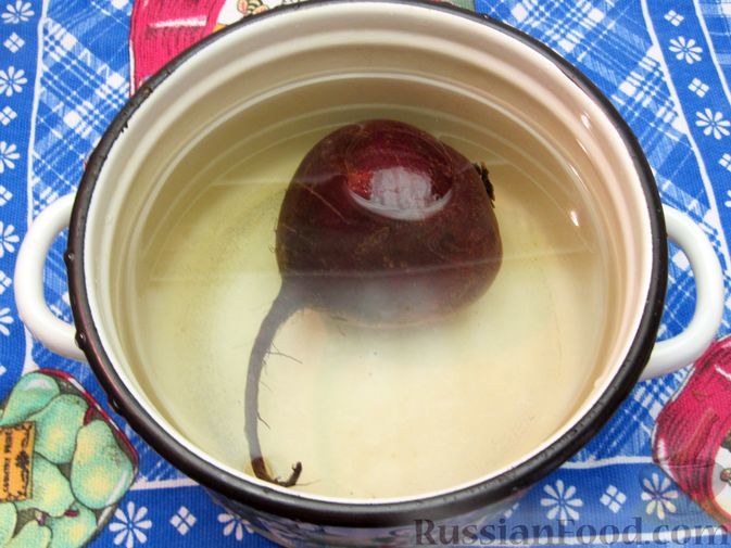 Фото приготовления рецепта: Холодник на кефире, с жареными грибами - шаг №2