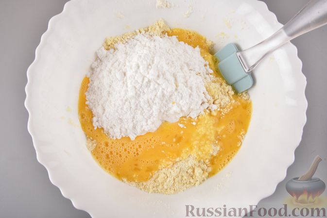 Фото приготовления рецепта: Вишнёвый тарт с заварным кремом и желе - шаг №5