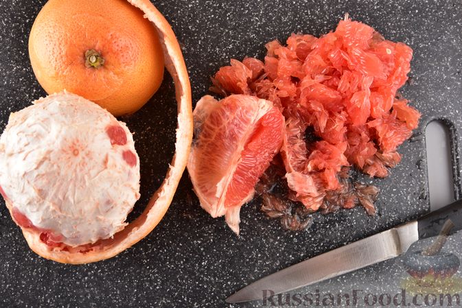 Фото приготовления рецепта: Сорбет из грейпфрутов - шаг №2