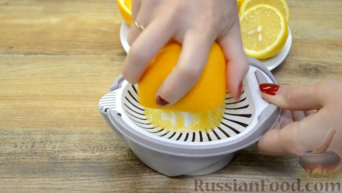 Фото приготовления рецепта: Домашний апельсиновый лимонад - шаг №2