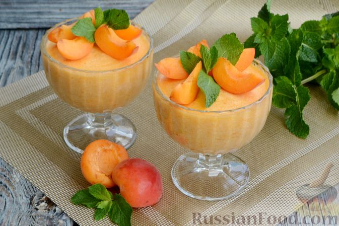 Фото к рецепту: Самбук из абрикосов