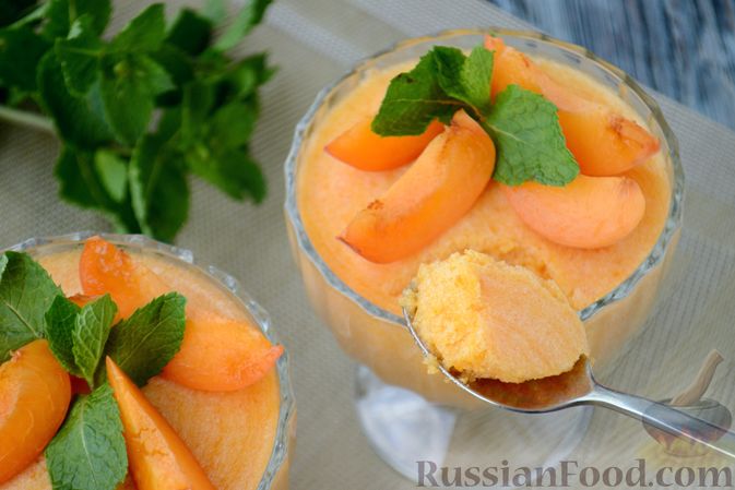 Фото приготовления рецепта: Самбук из абрикосов - шаг №15