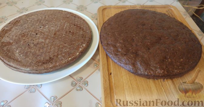Фото приготовления рецепта: Шоколадный торт из кабачков - шаг №15