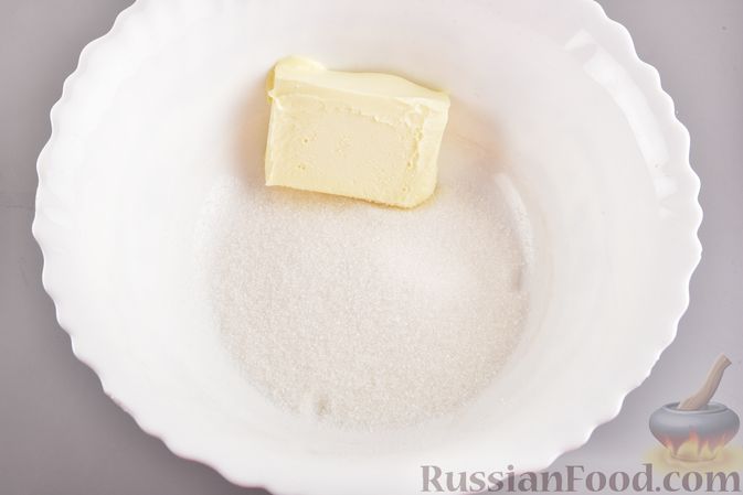 Фото приготовления рецепта: Песочное печенье в корично-сахарной обсыпке (сникердудль) - шаг №2