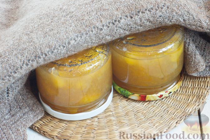 Фото приготовления рецепта: Яблочно-апельсиновый джем - шаг №11