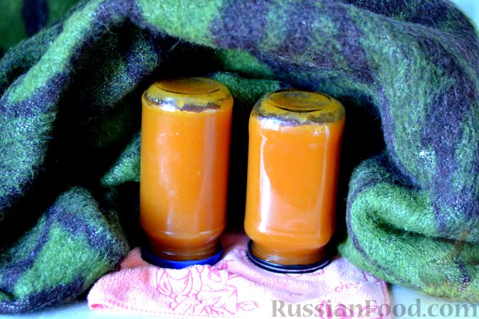 Фото приготовления рецепта: Яблочно-тыквенный джем с апельсином и корицей - шаг №15