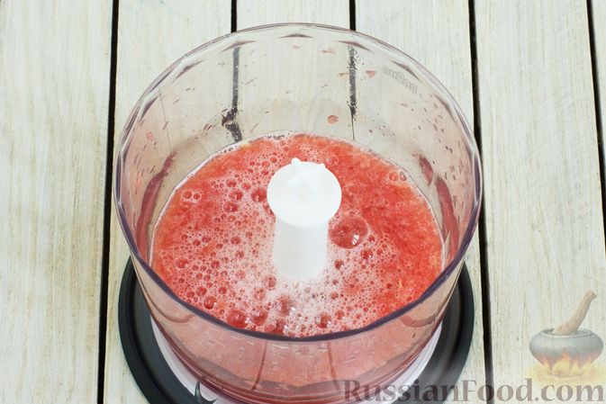Фото приготовления рецепта: Тыквенный смузи с грейпфрутом - шаг №4