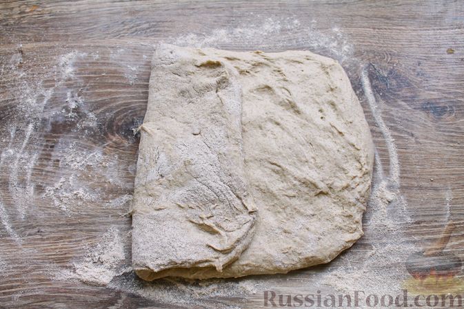 Фото приготовления рецепта: Пшенично-ржаной хлеб - шаг №9