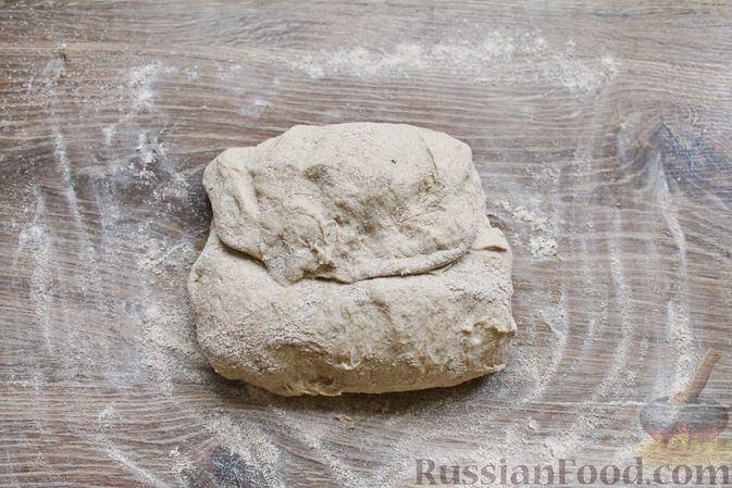 Фото приготовления рецепта: Пшенично-ржаной хлеб - шаг №12