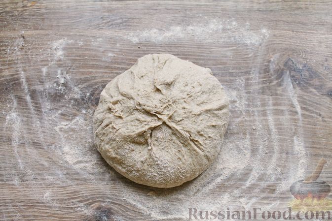 Фото приготовления рецепта: Пшенично-ржаной хлеб - шаг №13