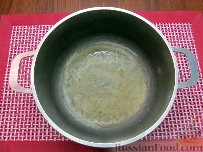 Фото приготовления рецепта: Желе из сгущёнки, с шоколадом - шаг №2