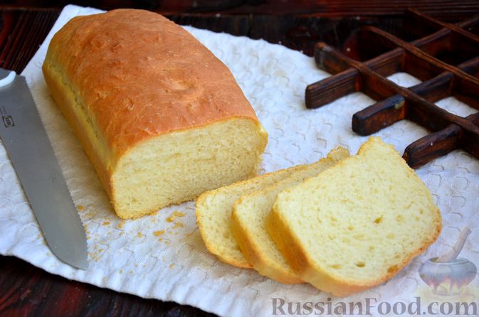 Фото приготовления рецепта: Заварной пшеничный хлеб - шаг №15
