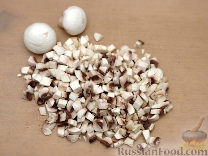 Фото приготовления рецепта: Зразы из капусты и сельдерея с начинкой из грибов и варёных яиц - шаг №15