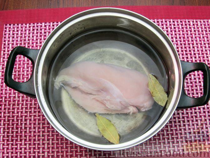 Фото приготовления рецепта: Куриный суп с капустой и томатной пастой - шаг №2