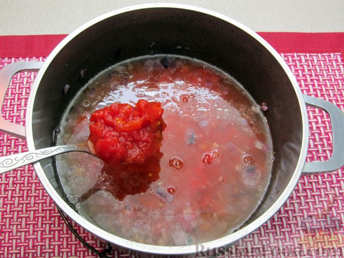 Фото приготовления рецепта: Мясные тефтели в томатно-тыквенным соусе - шаг №12