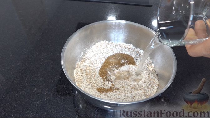 Фото приготовления рецепта: Кунжутное печенье на скорую руку (постная выпечка) - шаг №2