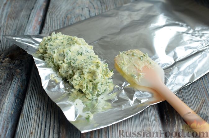 Фото приготовления рецепта: Запечённый картофель "как на костре" - шаг №7