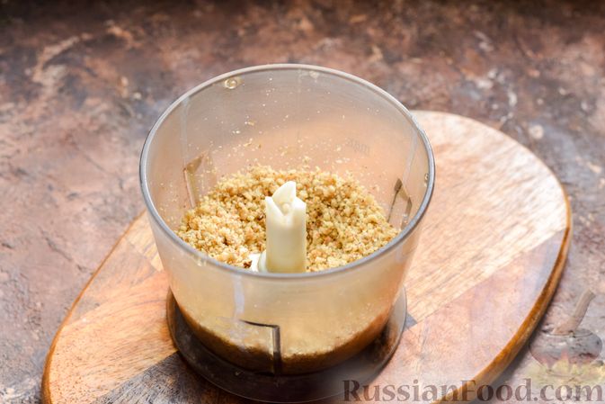 Фото приготовления рецепта: Рулет из лаваша с творогом, грецкими орехами и маком - шаг №3