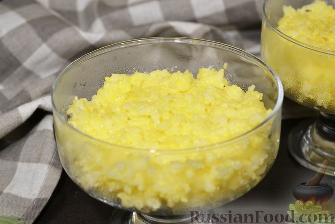 Фото приготовления рецепта: Рисовая каша со сливками и солёной карамелью - шаг №15