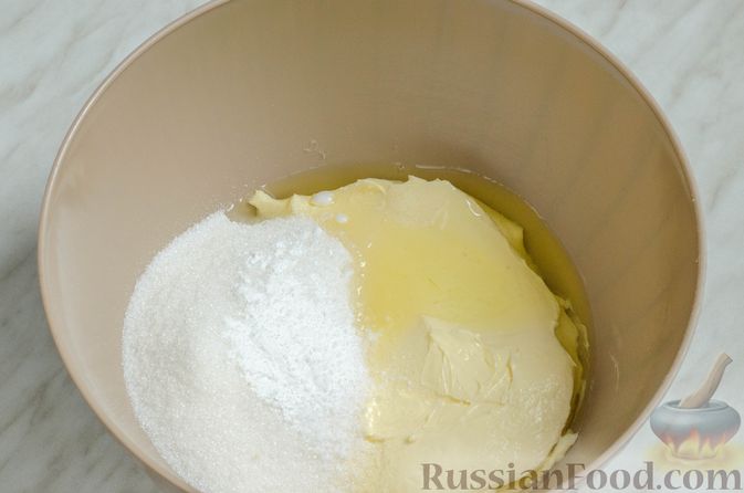 Фото приготовления рецепта: Песочное печенье с орехами - шаг №5