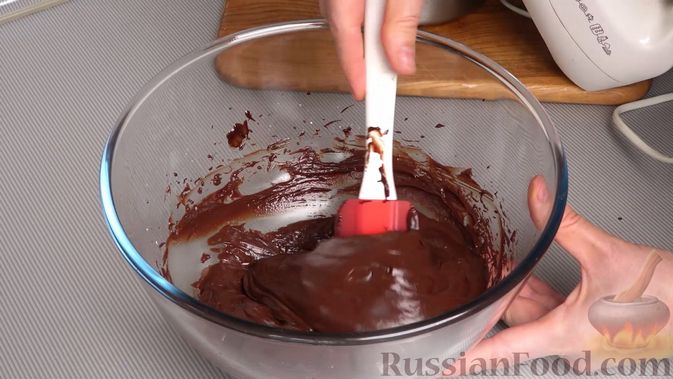 Фото приготовления рецепта: Шоколадный крем для торта - шаг №5