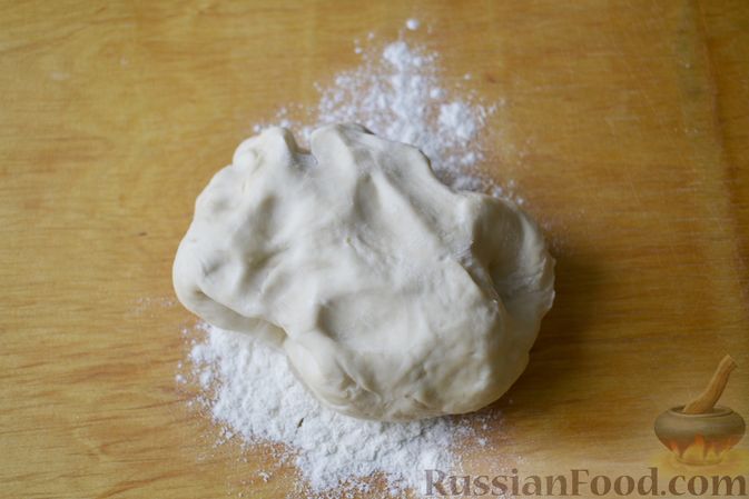 Фото приготовления рецепта: Хинкали с картофелем и сыром сулугуни - шаг №10