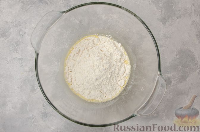 Фото приготовления рецепта: Отрывной сладкий хлеб с сахарной корочкой - шаг №6