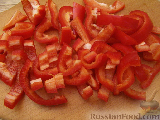 Фото приготовления рецепта: Макароны с морковью, луком и яблоком - шаг №11