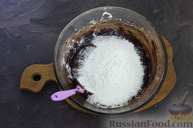 Фото изготовления рецепта: Печенье "Три шоколада" - шаг №8