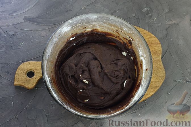 Фото изготовления рецепта: Печенье "Три шоколада" - шаг №11
