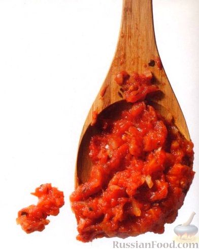Фото приготовления рецепта: Макароны с соусом из сладкого перца - шаг №13
