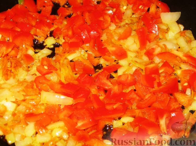 Фото приготовления рецепта: Суп с зелеными помидорами - шаг №4