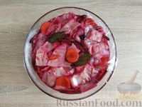 Фото приготовления рецепта: Маринованная капуста "Пелюстка" со свёклой и морковью - шаг №20
