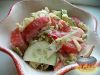 Фото к рецепту: Сырный салат с овощами