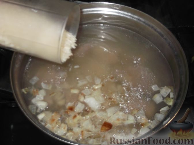 Фото приготовления рецепта: Острый суп-харчо - шаг №7