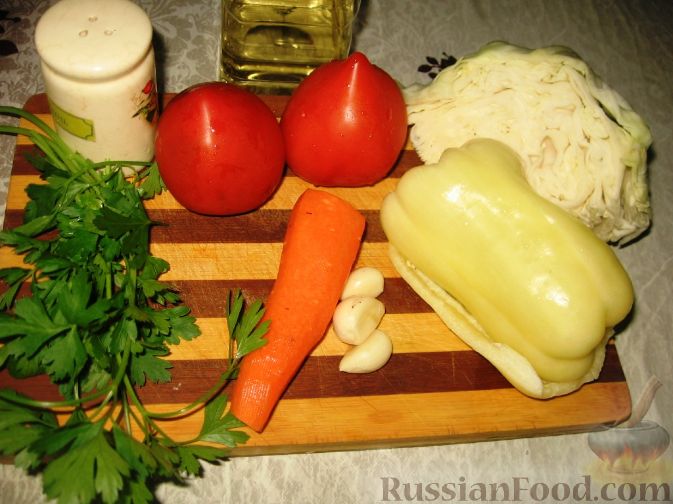 Фото приготовления рецепта: Салат по-панагорски - шаг №1