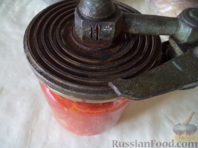 Фото приготовления рецепта: Лечо из болгарского перца на зиму - шаг №10