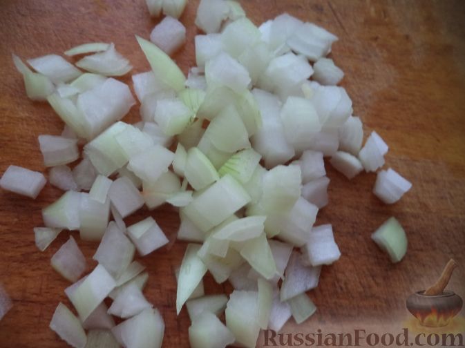 Фото приготовления рецепта: Слоёный салат "Оливье" с курицей - шаг №16