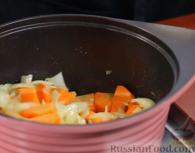 Фото приготовления рецепта: Суп-пюре из тыквы - шаг №7