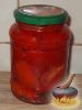 Фото к рецепту: Консервированые помидоры в желе по-латышски