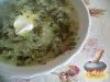 Фото к рецепту: Зеленый борщ с щавелем без мяса