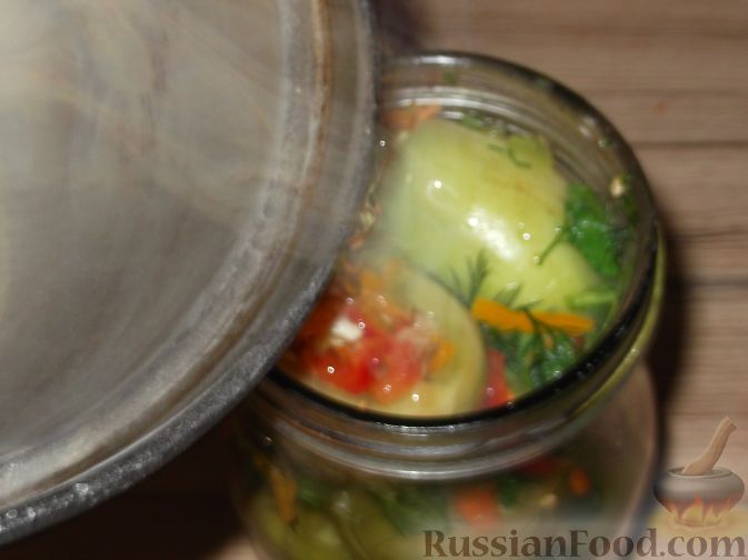 Фото приготовления рецепта: Фаршированные зеленые помидоры - шаг №13