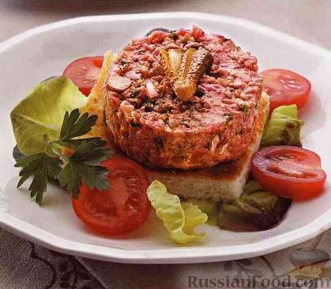 Рецепт мясо по татарски