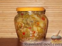 Фото к рецепту: Зеленые помидоры по-армянски