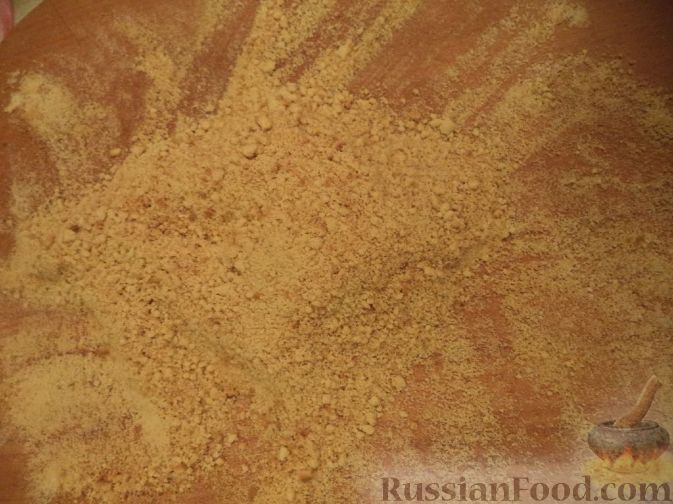 Фото приготовления рецепта: Закуска "Хризантемы" из баклажанов на пару, с куриным фаршем и сладким перцем - шаг №7