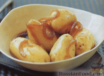 Рецепт Картофель, тушеный с соевым соусом