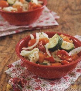 Рецепт Овощной маринованный салат
