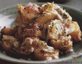 Рецепт Картофельный салат с сельдереем и эстрагоном